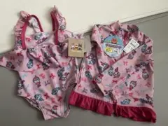 ［新品未使用］ドキンちゃん コキンちゃん 水着 ラッシュガード　80 90