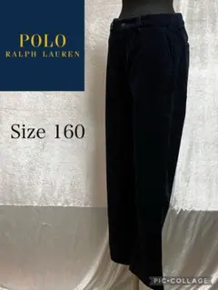 【美品】新品 未使用 タグ付 ポロラルフローレン コーデュロイパンツ 160cm