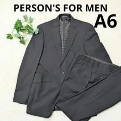person's for men スーツ セットアップ ブラック A6