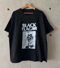 ② 新品 BLACK FLAG ブラックフラッグ バンド シャツ ヴィンテージ