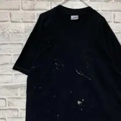 USA製90sヴィンテージTシャツ！シングルステッチ　ブラック半袖古着XL 9