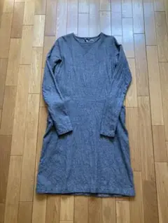 sale アーツアンドサイエンス 1枚仕立ての千鳥格子ウールワンピース
