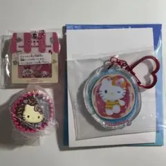 サンリオキャラクターズ　平成女児チョコチャーム　マスキングテープ　キティ