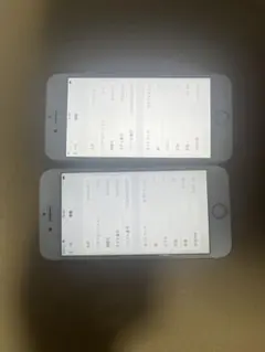iPhone 6s 2台　sim フリー