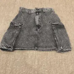 WEGOデニムミニスカートサイドポケット付き