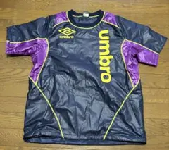 umbro 中綿ピステ上下 ネイビー/パープルOサイズ