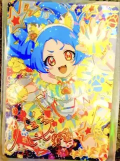 ひみつのアイプリ リング3だん アニマルバズリウムタイガー ビビ サイン 未使用