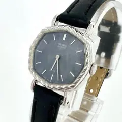 【新品電池】SEIKO グレー文字盤 オクタゴン グレー文字盤新品ベルト 腕時計