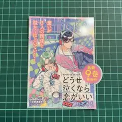 [非売品]　どうせ泣くなら恋がいい 9　販促ポップ
