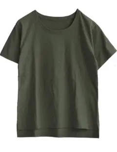 ズーティー　汗しみない Tシャツ　スタンダード　カーキ