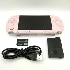 【動作品】SONY PSP-3000 ブロッサムピンク(付属品あり)