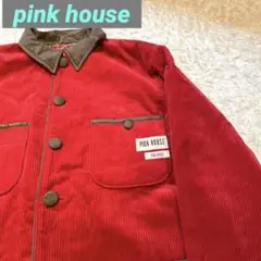 【希少】pink house コーデュロイジャケット レッド