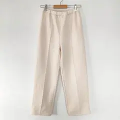 SHEL'TTER　スウェットパンツ　オーバーサイズ　1　アイボリー　0490
