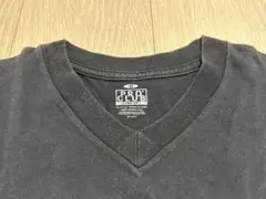 PRO CLUB 色落ち ブラック Vネック Tシャツ M