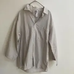 マーガレットハウエル コットン七分袖シャツS 良品【目立った傷や汚れなし】