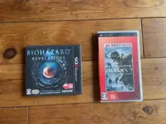 3DS バイオハザードリベレーションズ PSP メタルオブオナーヒーローズ2