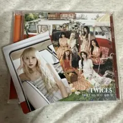#TWICE5 通常盤 新品未開封 ミナ 会場限定 リリイベ トレカ