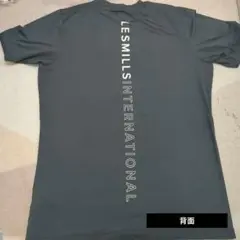 LES MILLS ウェア　ダークグレー　メンズ　ｌサイズ　リ一ボック