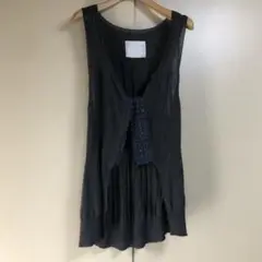 sacai サカイ ジレ ニットベスト used品