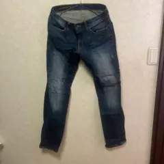 A|X ダークブルー スリムフィットデニム