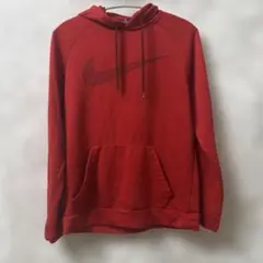 Nike レッド フード付きパーカー　Mサイズ