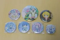 初音ミクたち 缶バッジ 7個セット