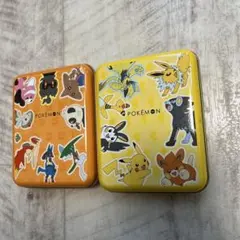ポケモン キャラクター缶 2個セット