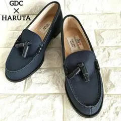 GDC ハルタ HARUTA ネイビー タッセル ローファー 未使用 スリッポン