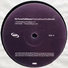 MC Tunes 808state – The Only Rhyme レコード