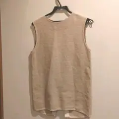 ドゥロワー 麻トップス クリーニング済です