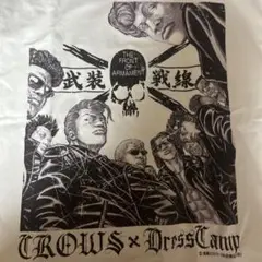 新品　Ｌ　dress camp クローズtシャツ　武装戦線　半袖　白