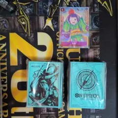 ワンピース 1st anniversary set プロモ未開封 ＋ スリーブ