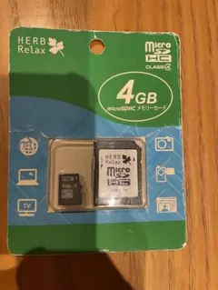 HERB Relax microSDHC 4GB Class 4