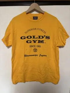 GOLD'S GYM イエロー Tシャツ Mサイズ
