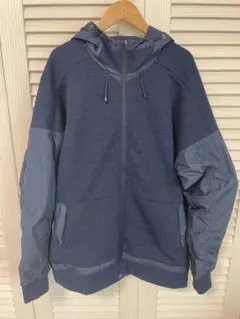adidas フリースジャケット M ネイビー