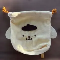 ポムポムプリン　巾着バッグ　ガチャガチャ