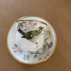 大倉陶園 オークラ OKURA 野鳥シリーズ青い鳥ケーキ皿プレート箱付