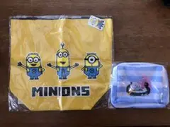 ミニオンのトートバック　バーバパパのポーチ　セット