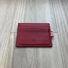 アディダス　adidas originals カードケース レッド