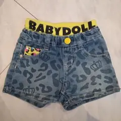 BABYDOLL ヒョウ柄ショートパンツ 80