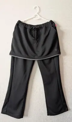スカート付きブラックパンツLLサイズ