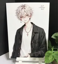 080812 おすそ分けファイル　人物ステッカー　男の子　コラージュ素材