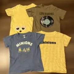 ミニオンズ Tシャツ　半袖　絵本　スパンコール　色が変わる