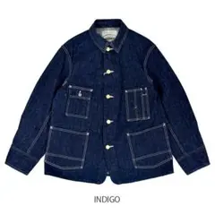 ウエアハウス Lot 2165 INDIGO HERRINGBONE COVERALL インディゴ