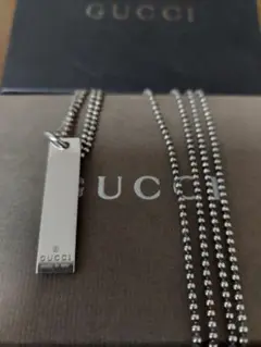 【値下げ】GUCCI ネックレスプレート