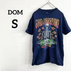 DOM✨【S】GOOD VIBRATIONS Tシャツ ネイビー