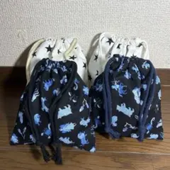 ハンドメイド　星柄　巾着　まとめ売り
