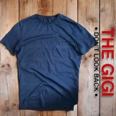 【美品】THE GIGI コットンTシャツ Lサイズ ネイビー