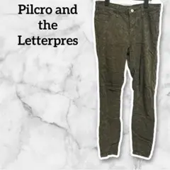 Pilcro and the Letterpress オリーブグリーンパンツ