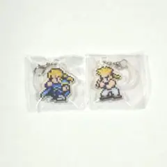 ファイナルファンタジー　ピクセルリマスター　めじるしチャーム　FF6 2点セット